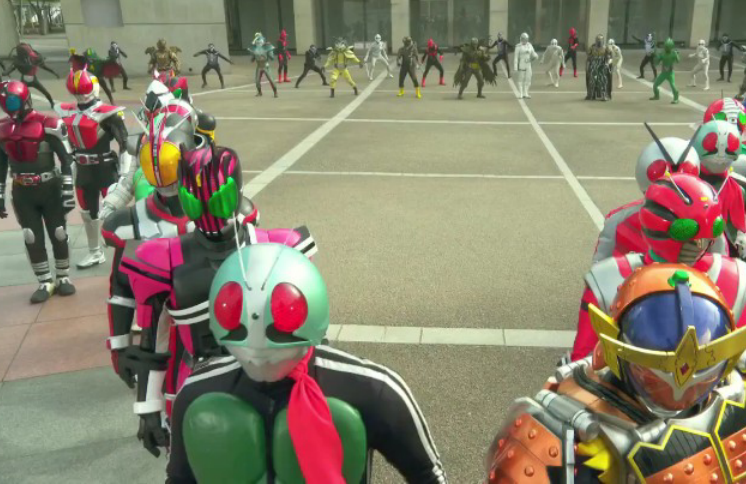 假面骑士五十周年剧场版商标公开集结历代所有骑士最豪华皮套大战来了