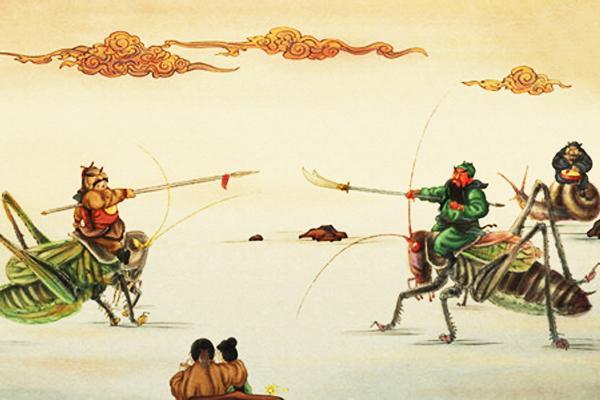 夏阿画萧何骑车追韩信火爆网络开启祖传假画系列令人捧腹