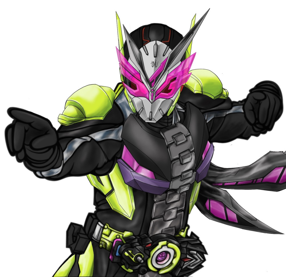 假面骑士同人kaixa最终形态气场炸裂01化身传奇骑士