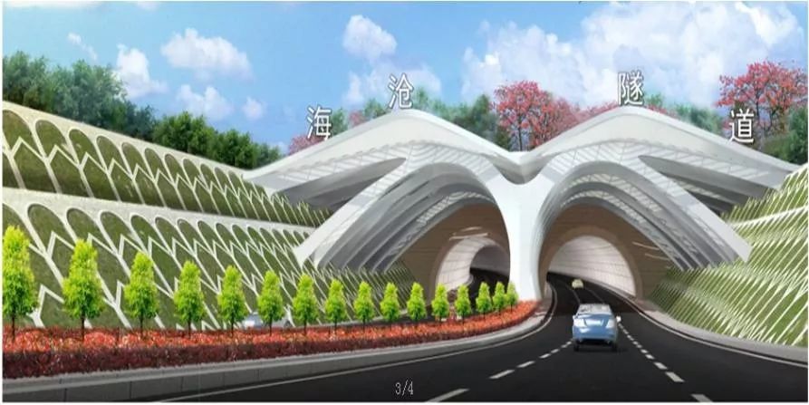 海沧隧道是厦门市"两环八射"快速路网中内环线的重要组成部分