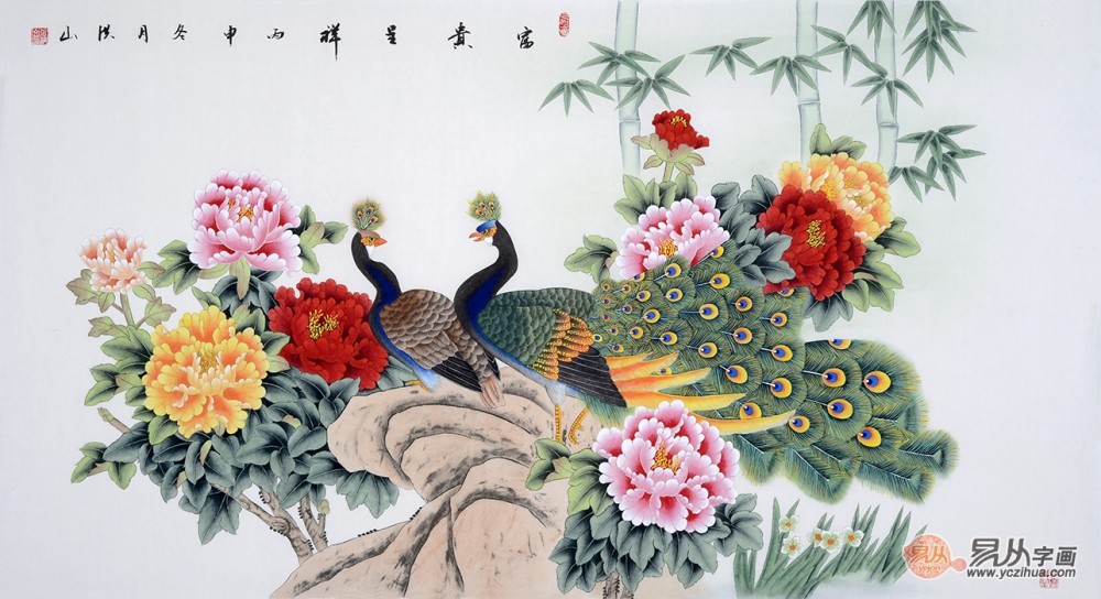 装饰画|家里墙上挂装饰画 这些国画作品一定要看看