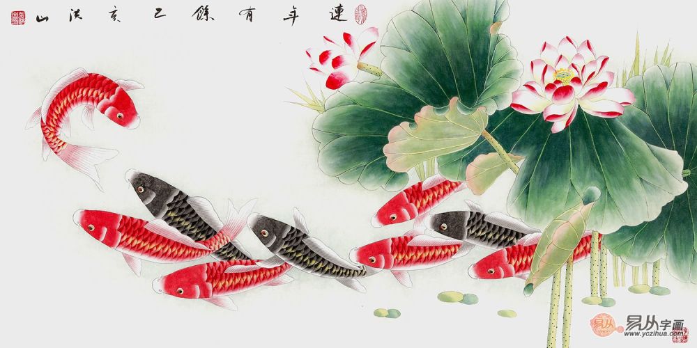 装饰画|家里墙上挂装饰画 这些国画作品一定要看看