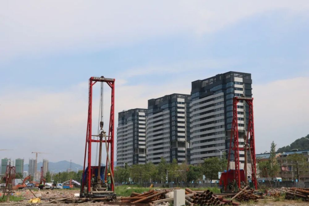 2022年11月投用劇院圖書館文化館三館合一這個未來的溫嶺新地標開工了