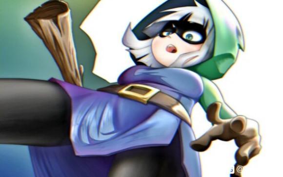 皇室战争:幻影刺客打假赛,突袭竟然没伤害,烟花妹滑步太秀了