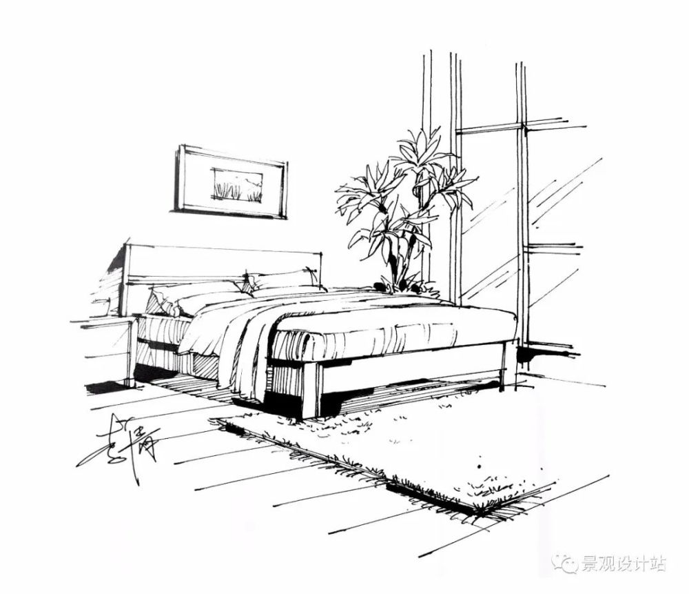 室内线稿大合集!