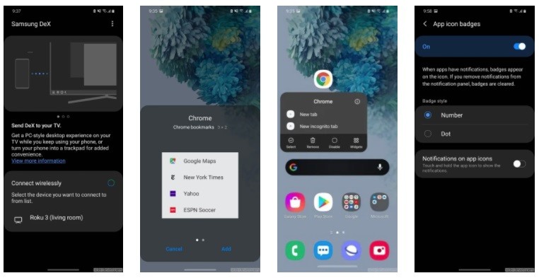 三星one ui 3.0大量截图曝光:基于android 11_腾讯新闻