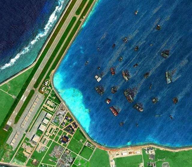 中国南沙第二大岛由一块礁石发展成我国南沙的行政中心