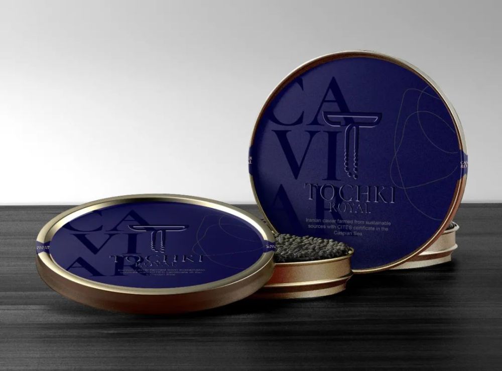 tochki 鱼子酱包装设计 via:taha fakouri_腾讯新闻