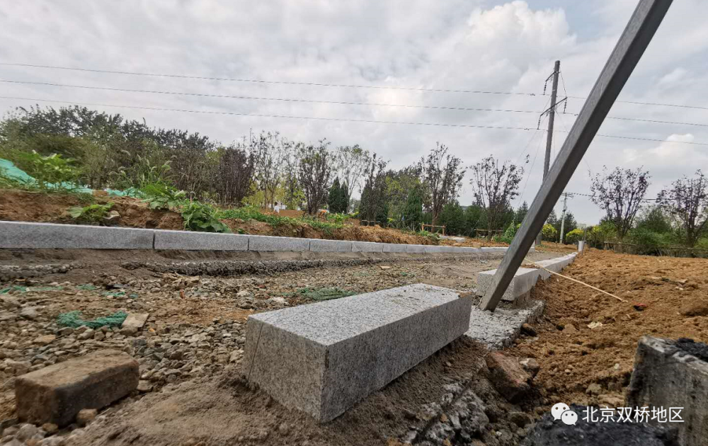 广渠路|占地4.5万平方米 北京广渠路咸宁侯廊道景观进入收尾阶段