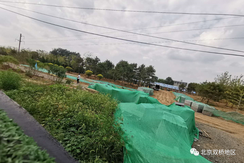 广渠路|占地4.5万平方米 北京广渠路咸宁侯廊道景观进入收尾阶段