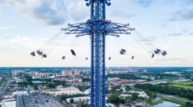 悲剧了美国男子从世界最高的旋转秋千上跌落惨遭摔死