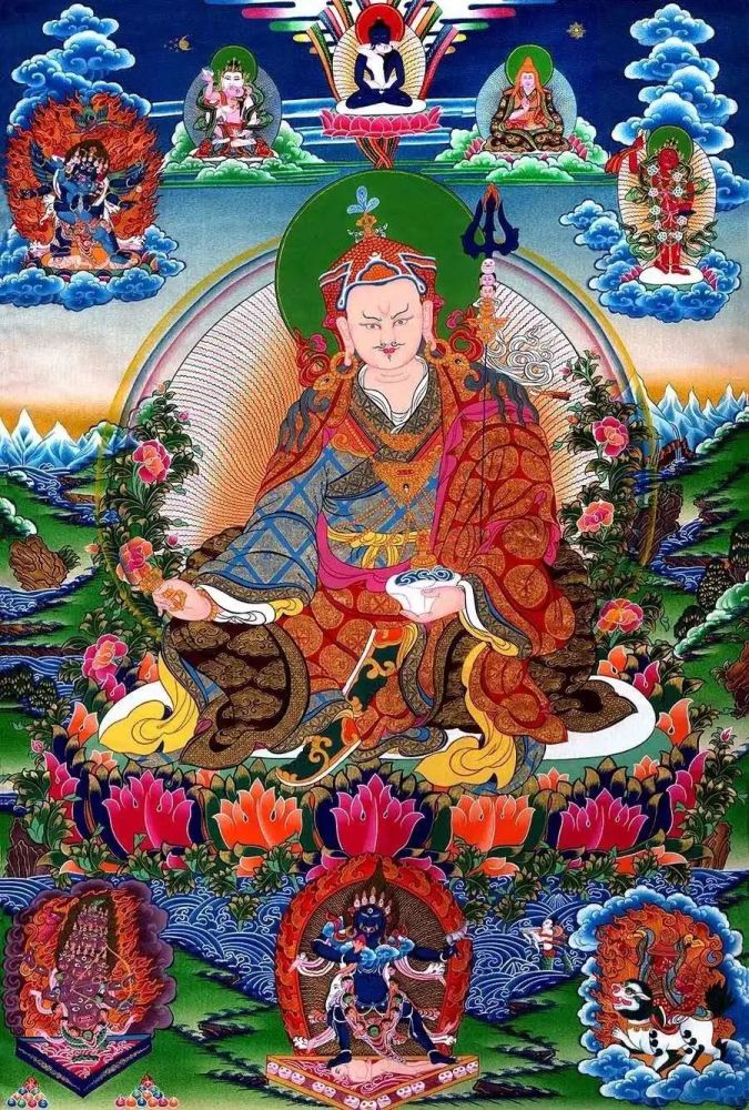 龙钦宁提传承祖师