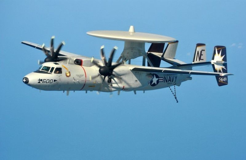 摸着美国过河,空警600试飞照曝光,外观酷似美国e2预警机_腾讯新闻