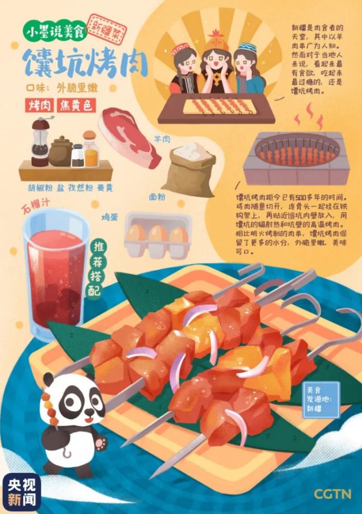 这份新疆美食图鉴,把隔壁大人小孩都馋哭了