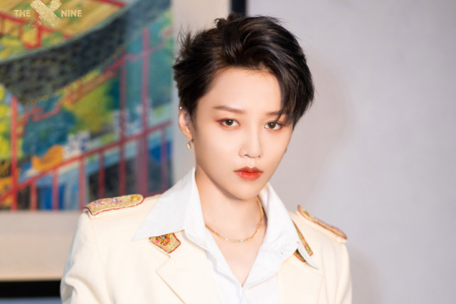 the9刘雨昕米色西装又帅又飒采访透露接下来的活动资源超好