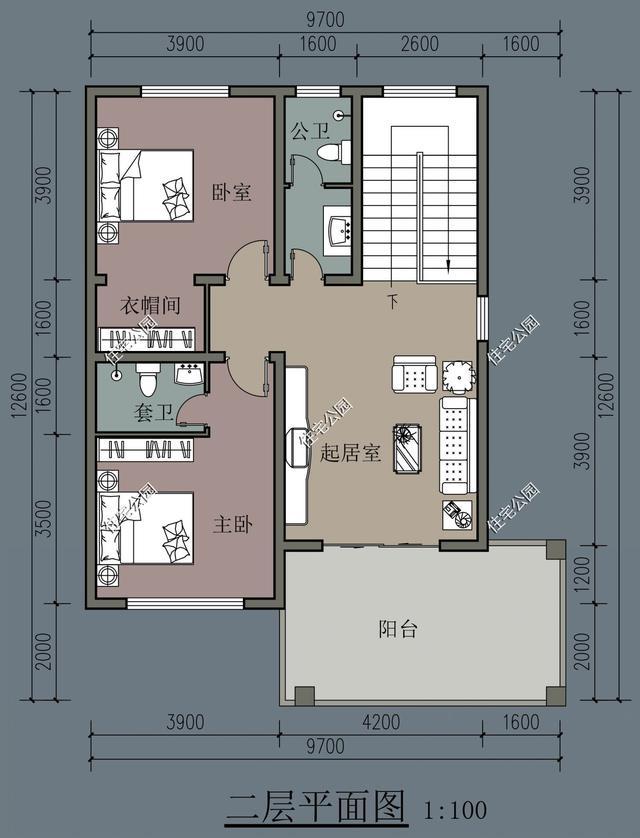 自家的宅基地尺寸是11×12米,想要盖房,该怎么设计?
