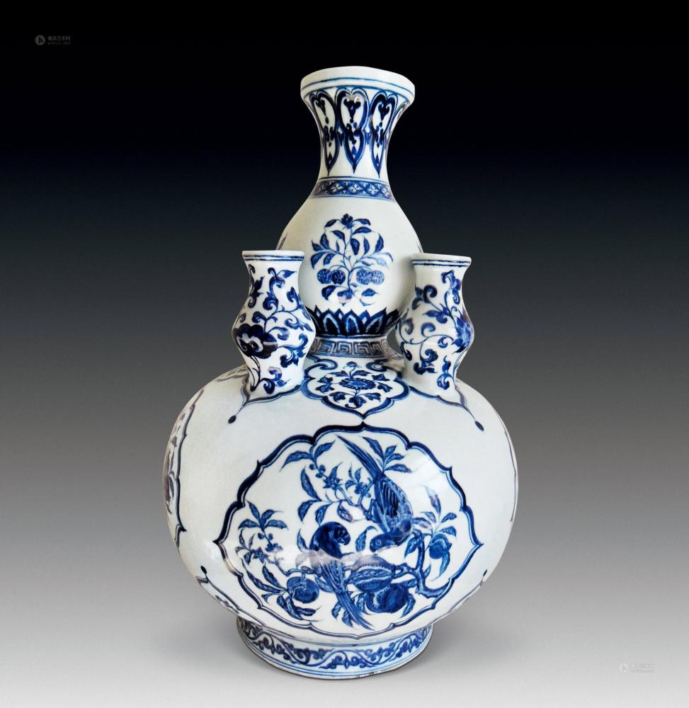 青花瓷|明洪武青花瓷器拍卖价格，市场行情分析，明洪武青花瓷值多少钱？