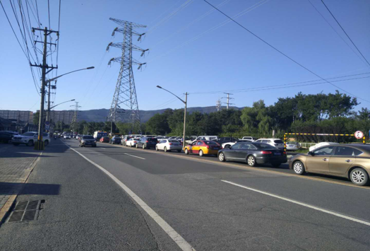 好消息石门路潮汐车道开工了