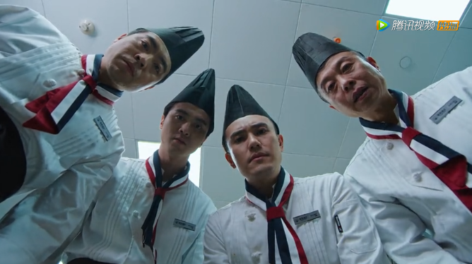 因为顾胜男的职业是厨师,所有每一集的剧情,她都会做很多好吃的.