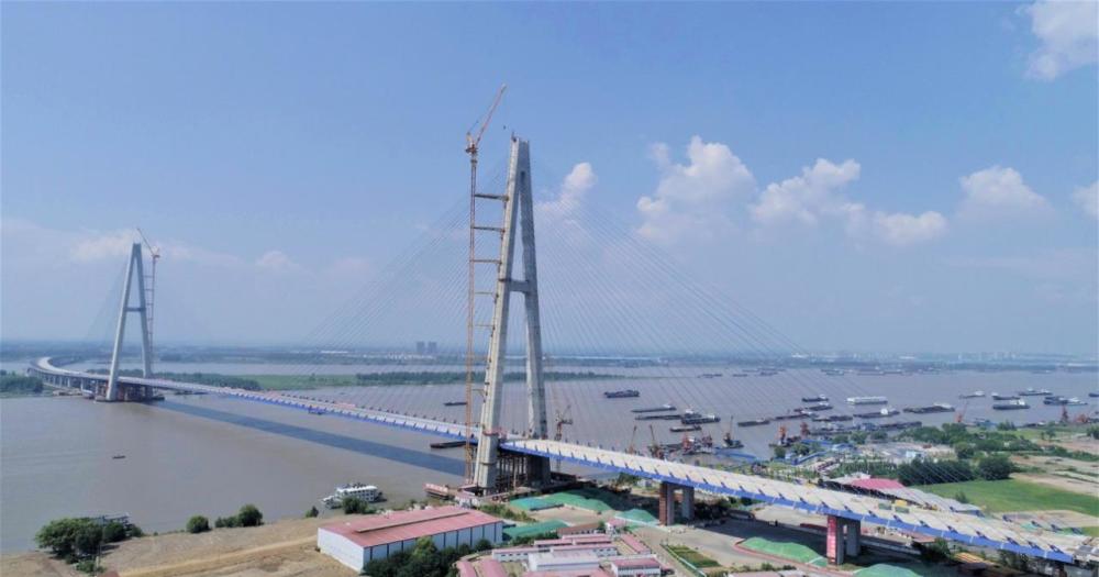 监利三洲长江大桥走向图片