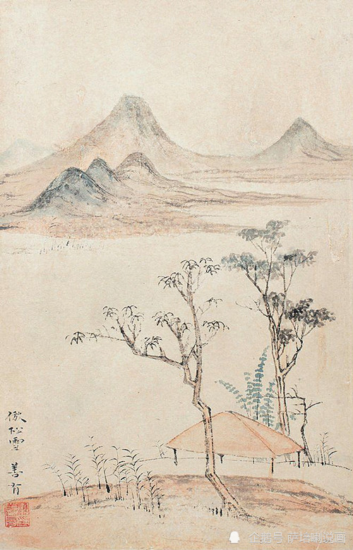 顾善有|名为仿古创作，实则遵从内心，顾善有绘《山水册》