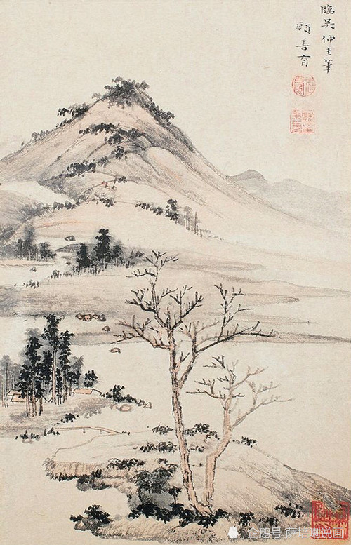 顾善有|名为仿古创作，实则遵从内心，顾善有绘《山水册》