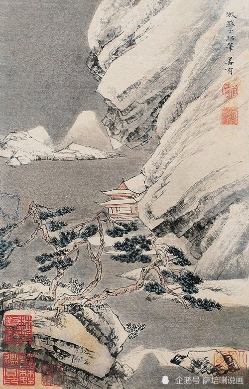 顾善有|名为仿古创作，实则遵从内心，顾善有绘《山水册》