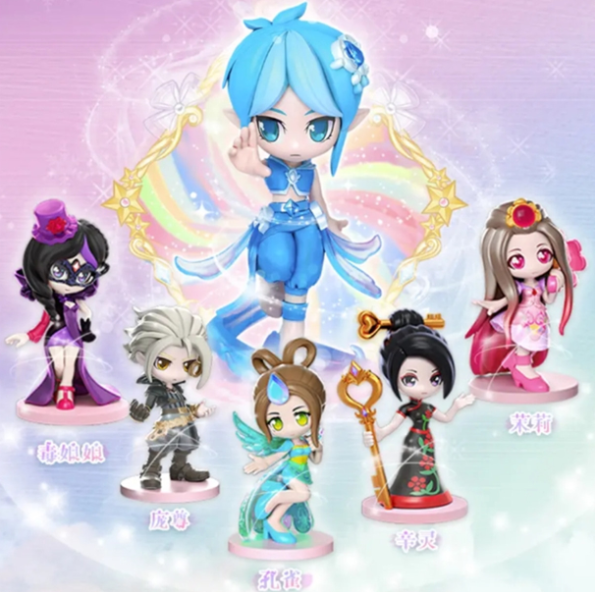 叶罗丽第二弹盲盒上线,庞毒同框登场,隐藏款水水很有特色!_腾讯新闻