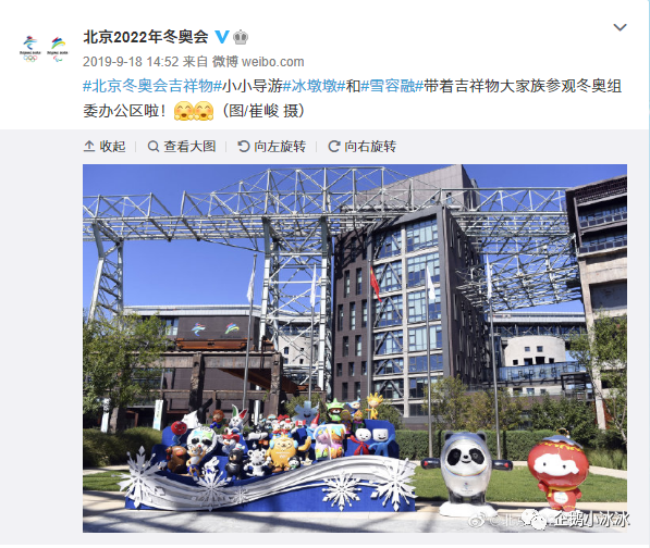 北京冬奥会|这俩刚满周岁的小家伙，已经是冬奥老员工了……