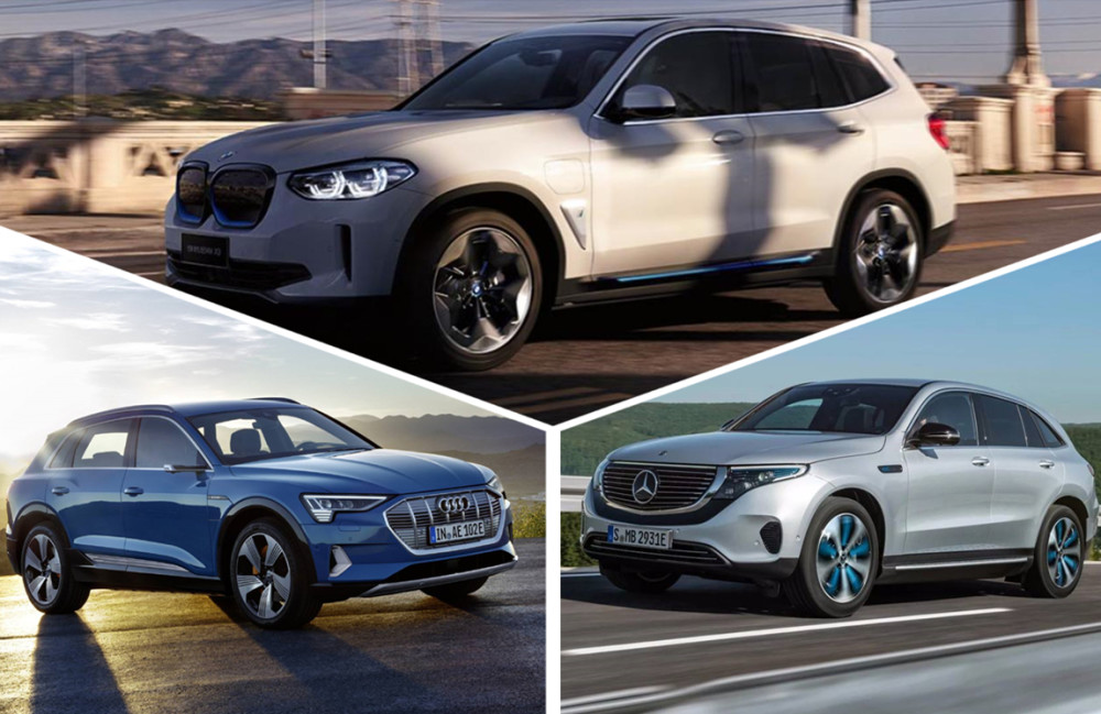 因此,今天就来简单对比下,这三款一线豪华品牌推出的纯电动车型,哪