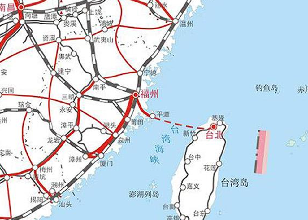 福建省内高铁线路图图片