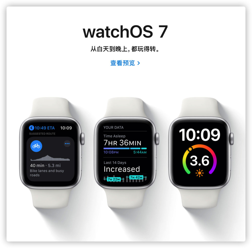 苹果推送watchos7正式版新表盘洗手检测等新功能都来了