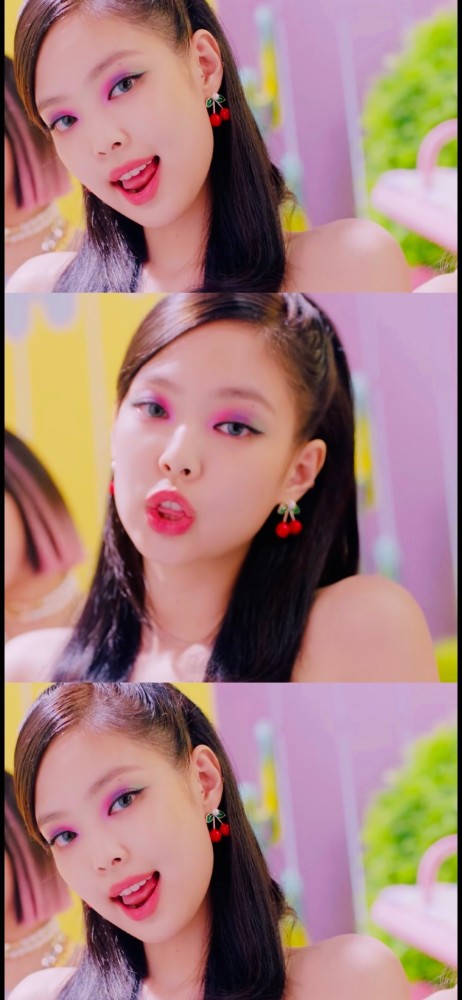 jennie金智妮‖ice cream_腾讯新闻