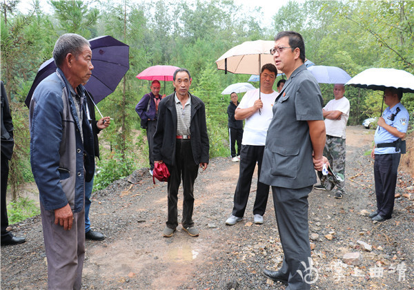 半小时化解半年纠纷宣威法院田坝法庭先予执行