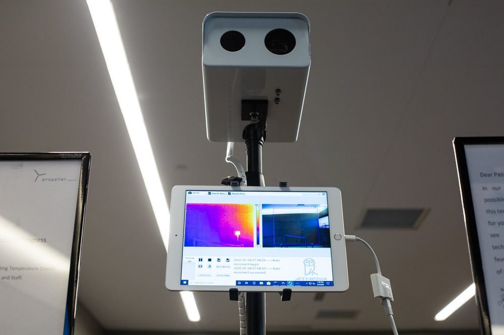 红外线温度扫描设备