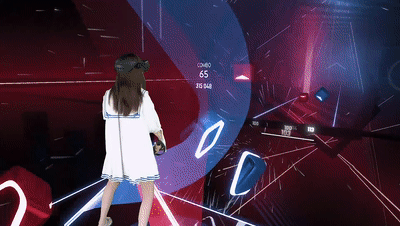 宅家玩游戏还能塑造身材！《OhShape》墙来了墙来了vr游戏beatsaber 