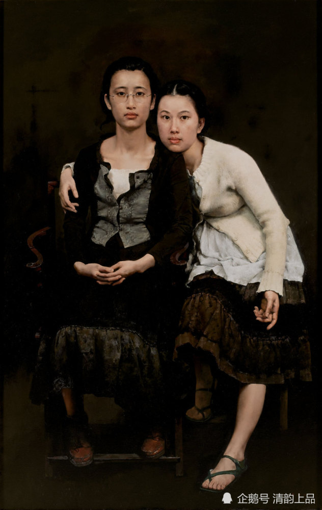 郭润文|油画家郭润文油画人物作品选集