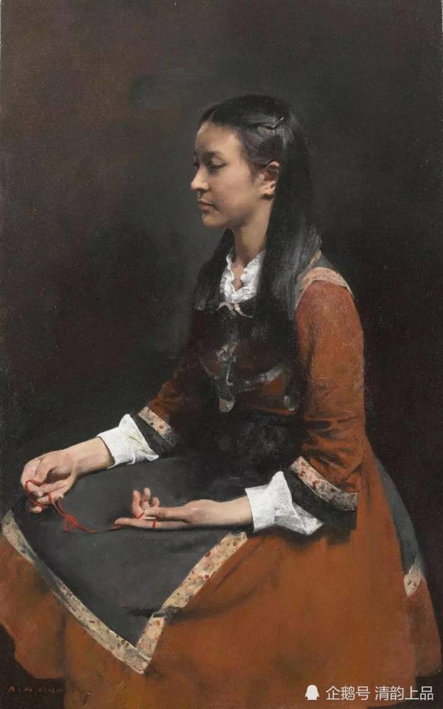 郭润文|油画家郭润文油画人物作品选集