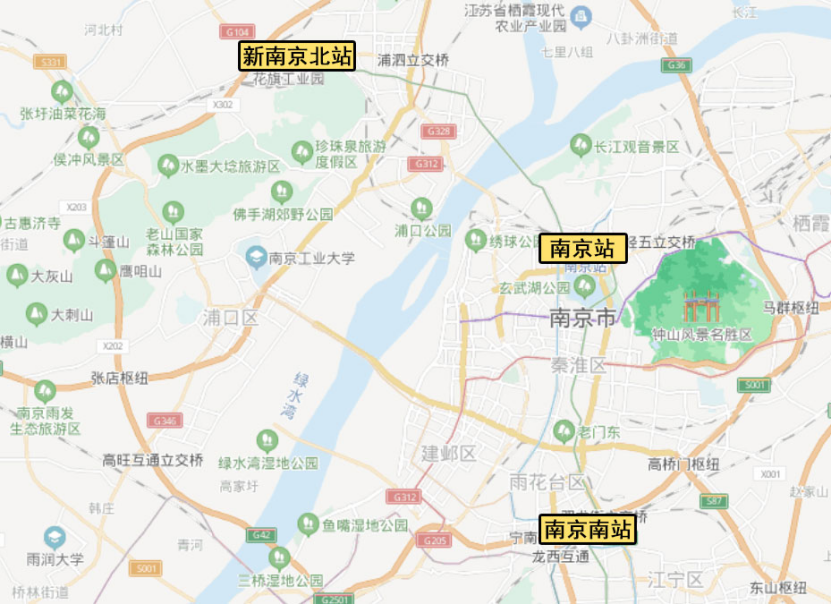 南京火车站地图图片