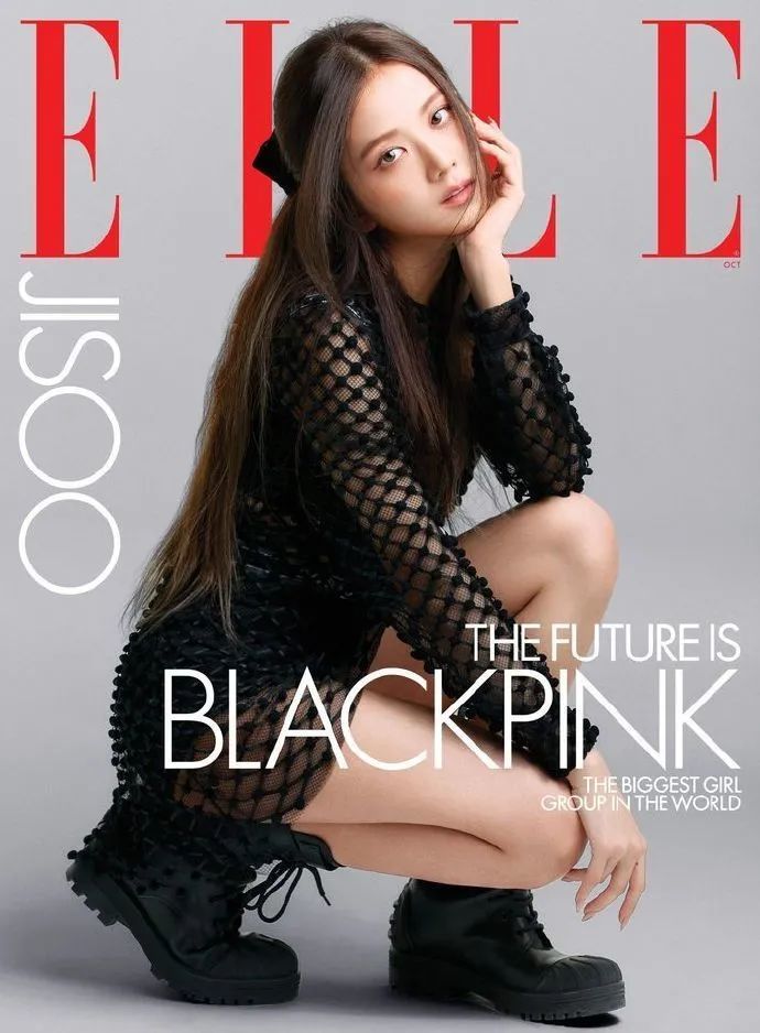 blackpink 登上美版《elle》封面!