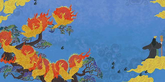 太阳|“后羿射日”前传：天空中的那十个太阳，究竟来自何方