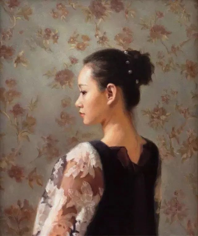 油画|他的作品 重现了古典油画中，如诗一般的美！