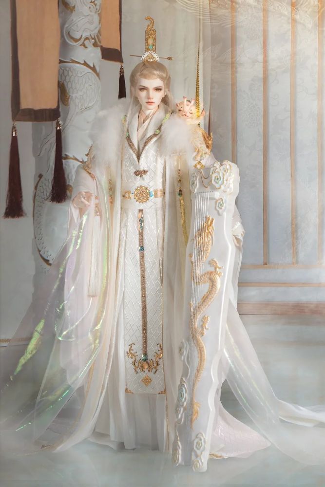 龙女|中国小哥怒辞外企，花11年做出绝美古风人偶，实力碾压国外娃娃！