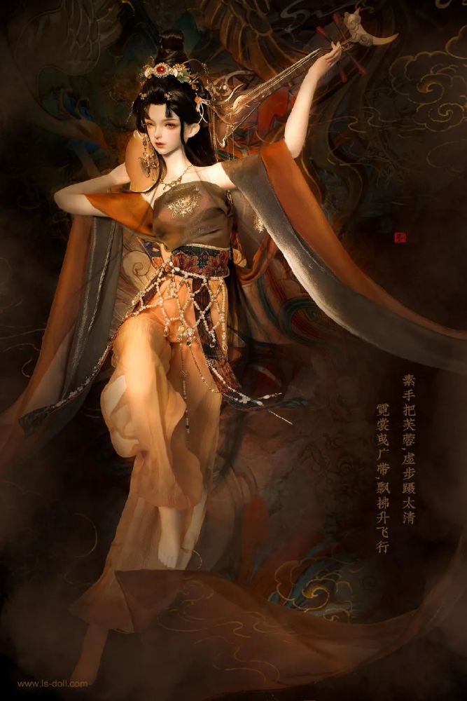 龙女|中国小哥怒辞外企，花11年做出绝美古风人偶，实力碾压国外娃娃！