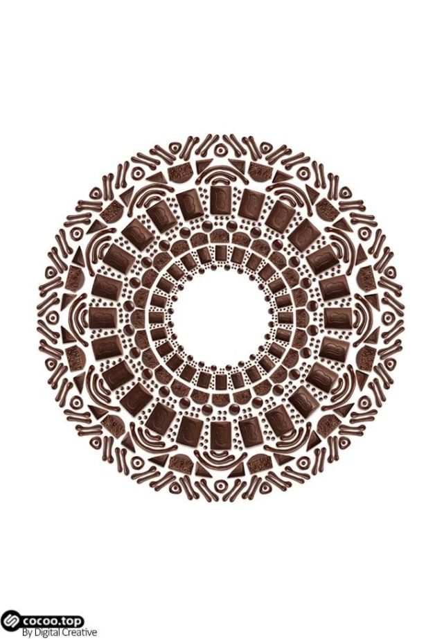 聚散布局.点的聚散是以最少两点为基本单位的,点越多,聚集感越强.