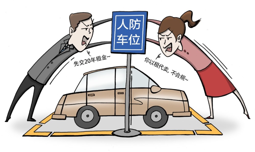停车位|北京这车位一租就20年 短租得交8万押金