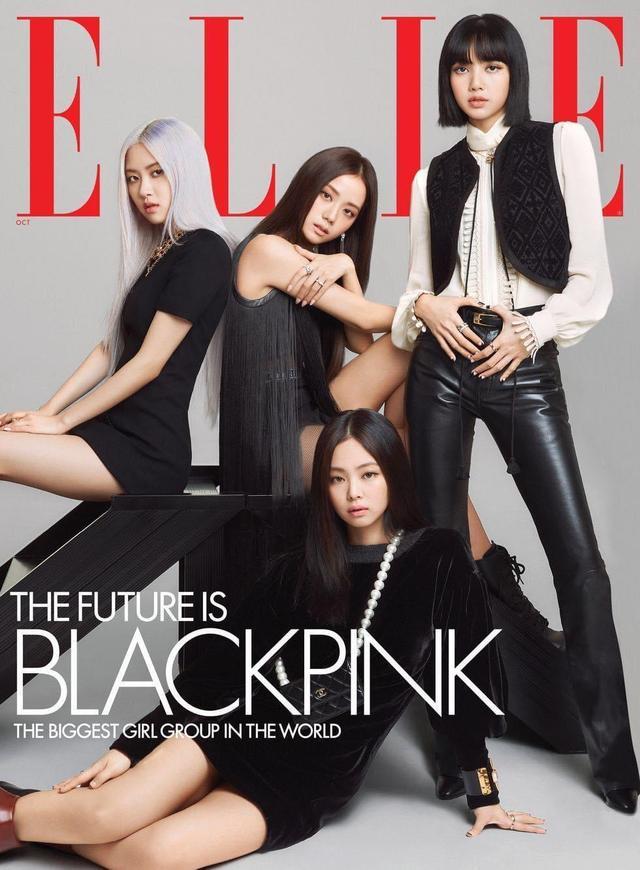 厉害了 Blackpink成为首次登上美版 Elle 的韩国女团 腾讯新闻