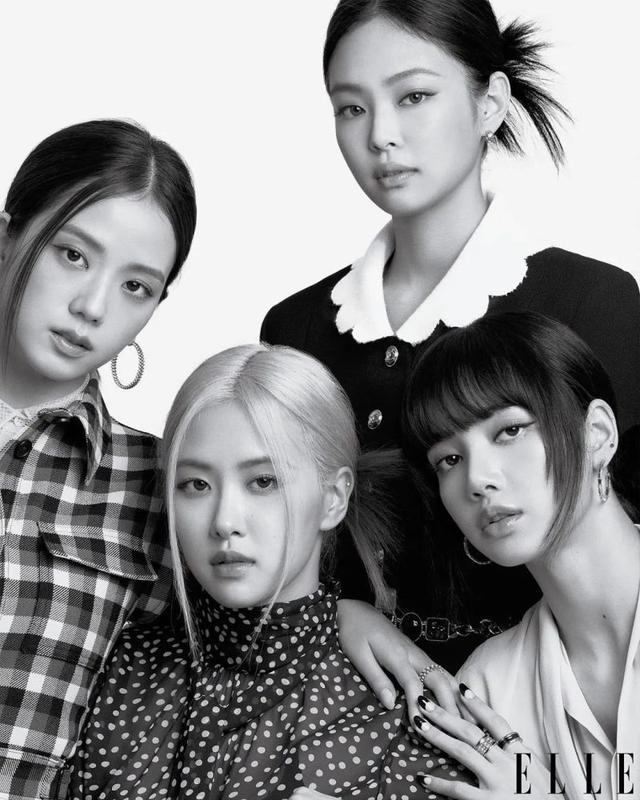 厉害了 Blackpink成为首次登上美版 Elle 的韩国女团 Blackpink 韩国女团 Elle 珠宝