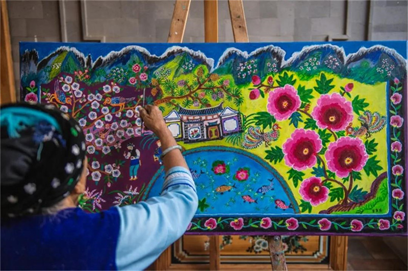 沈见华|78岁学画画 “老外婆”成了知名农民艺术家