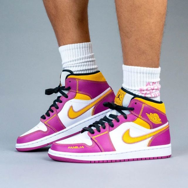 亡灵节 aj1 mid 下月发售,配色给满分!